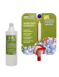 SAPO SGRASSO - Rafforzatore del lavaggio con potere sgrassante.