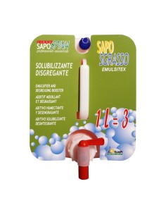 SAPO SGRASSO - Rafforzatore del lavaggio con potere sgrassante. 2